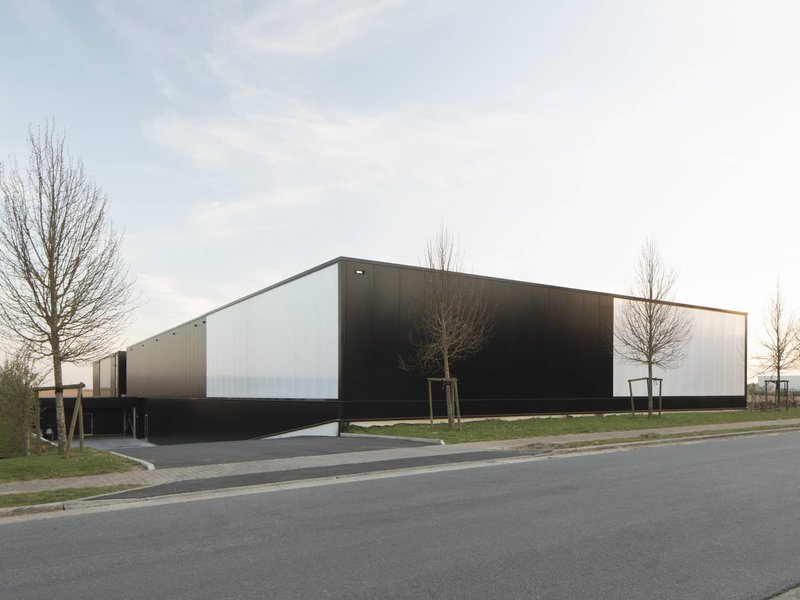 RG architectes - Construction bâtiment industriel Eurodist Nivelles