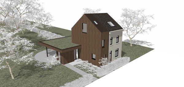 Rénovation d'une maison à Hoeilaart par RG architectes