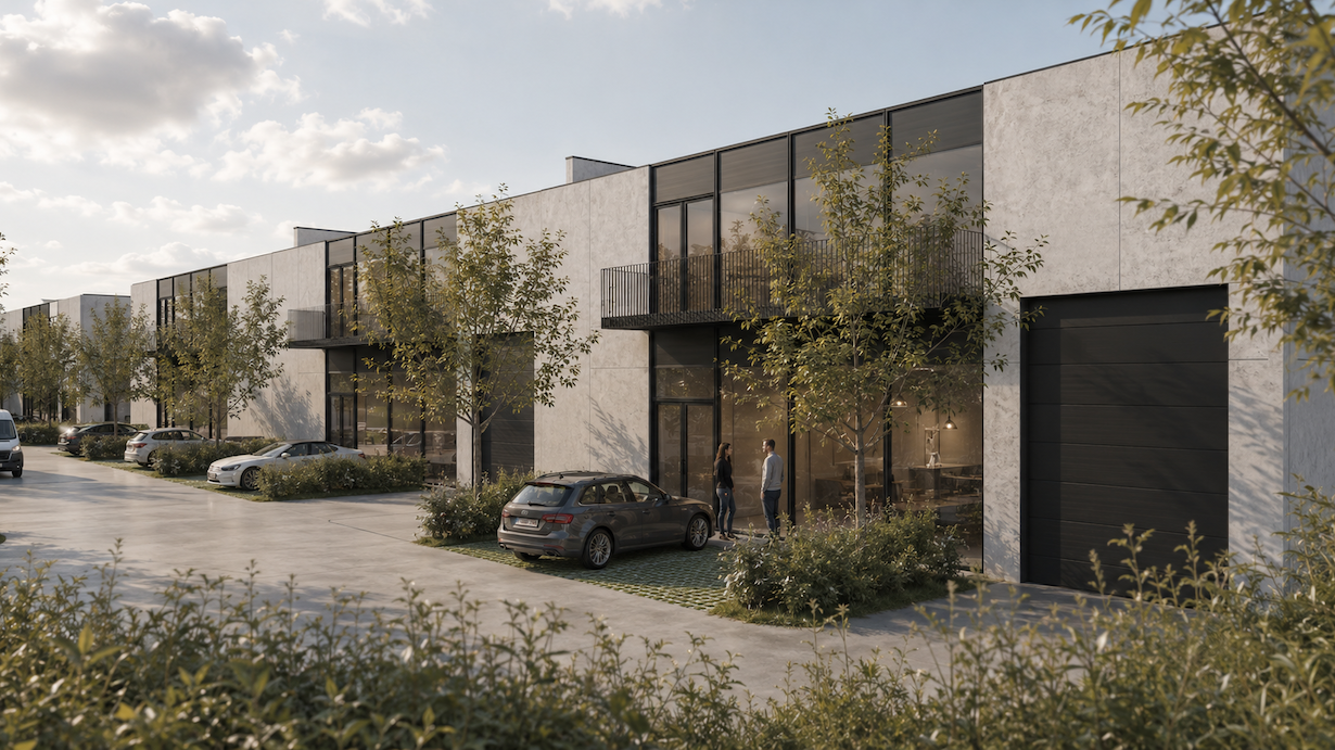 Architecte parc entreprises PME Braine - MDS Immo - Rendus RG architectes6