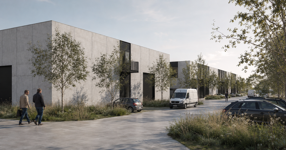 Architecte parc entreprises PME Braine - MDS Immo - Rendus RG architectes3