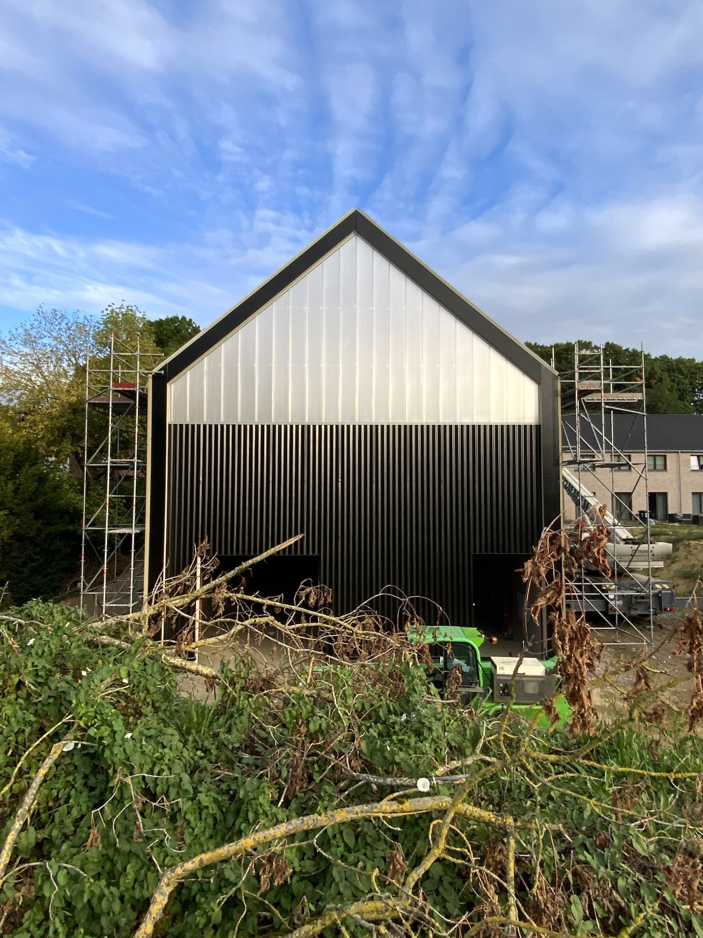 Construction batiment industriel structure - RG architectes - Apres