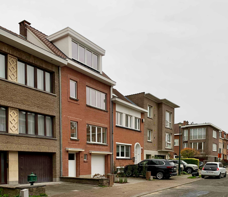 De Biolley - Transformation maison Woluwe RG architectes vue rue