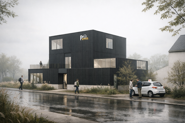RG architectes - Propermis projet architecture industrielle - Centre de conduite Namur