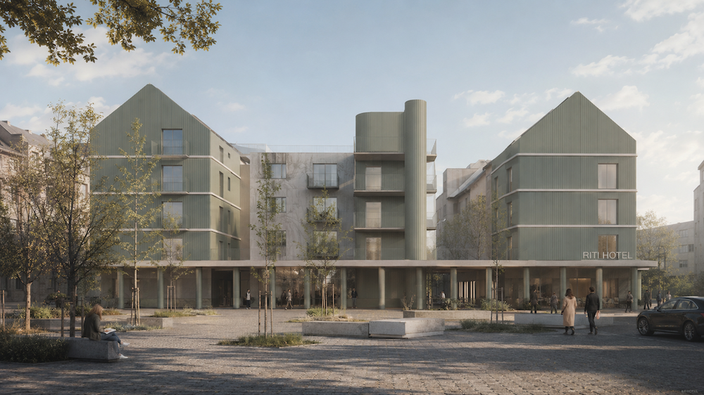 Projet Hotel Brogniez RG architectes - Rendu - 1 copie