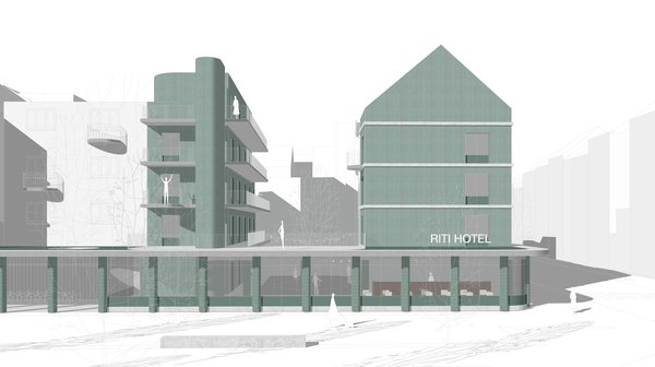 Projet Hotel Brogniez RG architectes