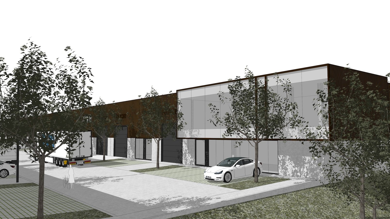 RG architectes - Le Verger - Gembloux - Parc industriel PME