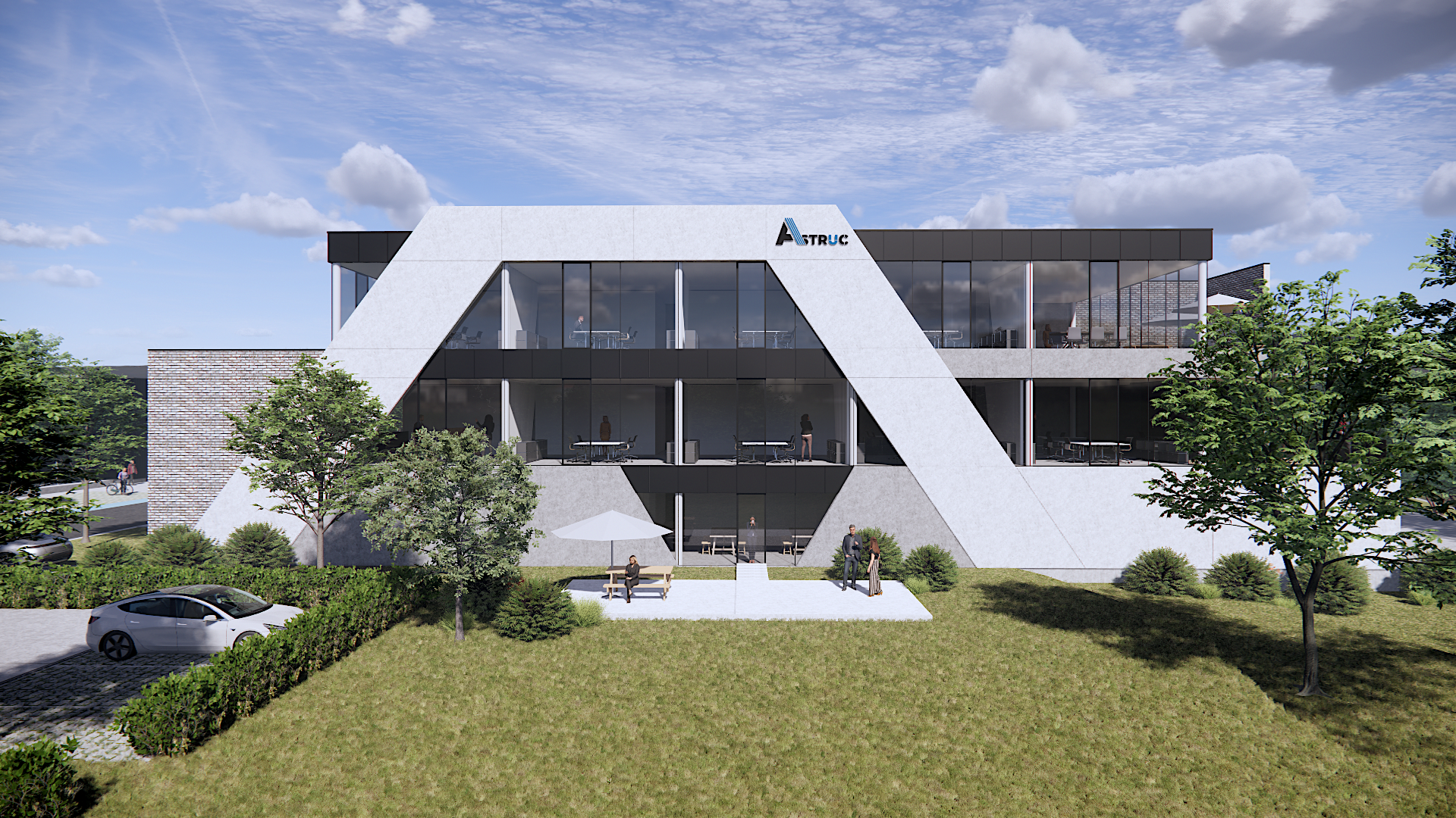 RG architectes - Axor Tamines industriel