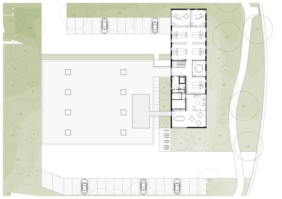 rg-architectes-carrier europe-nivelles-nord-plan-etage-1