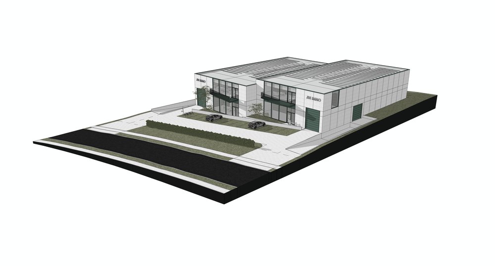 RG architectes - JBS Immo II Projet industriel unité PME Tubize