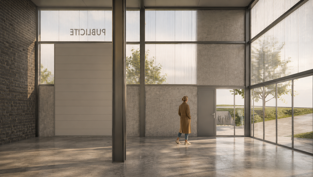 RG architectes - Personaid architecture industrielle Jodoigne rendus 3D