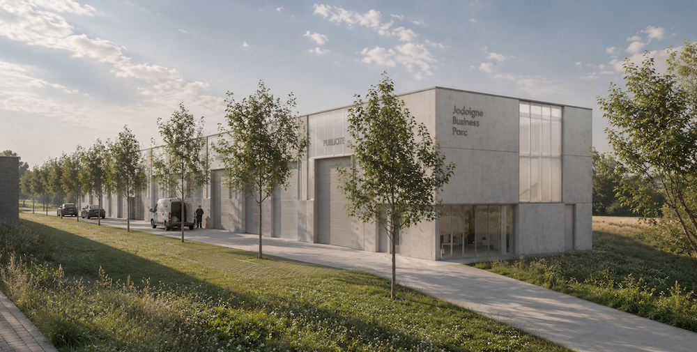 RG architectes - Personaid architecture industrielle Jodoigne rendus 3D