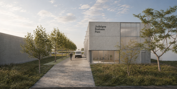 RG architectes - Personaid architecture industrielle Jodoigne rendus 3D