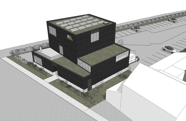RG architectes - Propermis projet architecture industrielle - Centre de conduite Namur